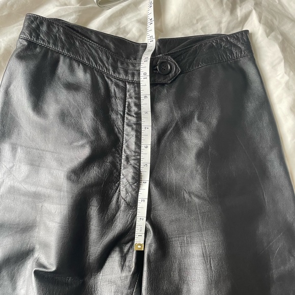 Vintage leather pants - Picture 3 of 5
